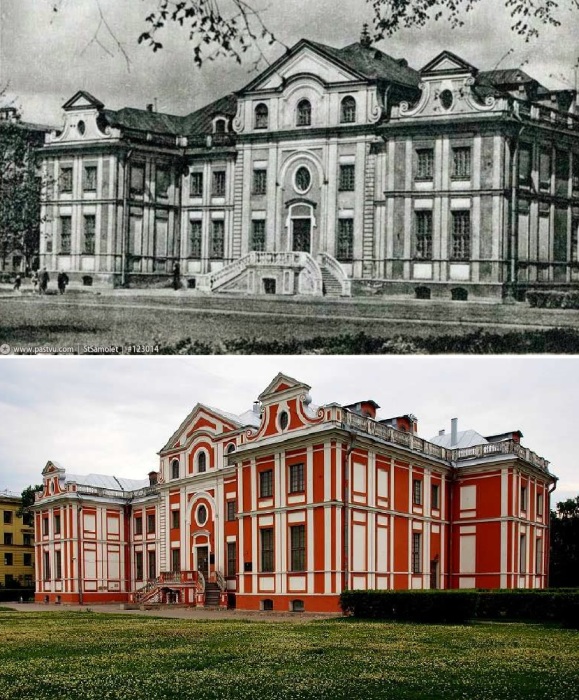 Со временем Кикины палаты достраивались и преображались, в результате, сегодня можно увидеть яркий образец петровского барокко (Санкт-Петербург).