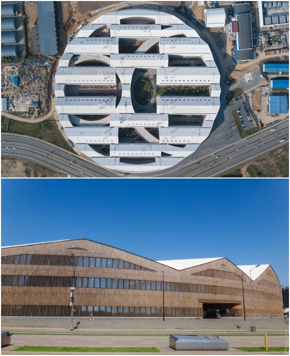 Новый корпус Института науки и технологий «Сколтех» является многофункциональным комплексом (Сколково, Москва).