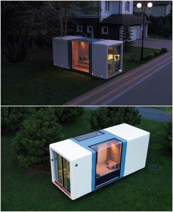 Microhaus – самый маленький благоустроенный дом из всех известных моделей.