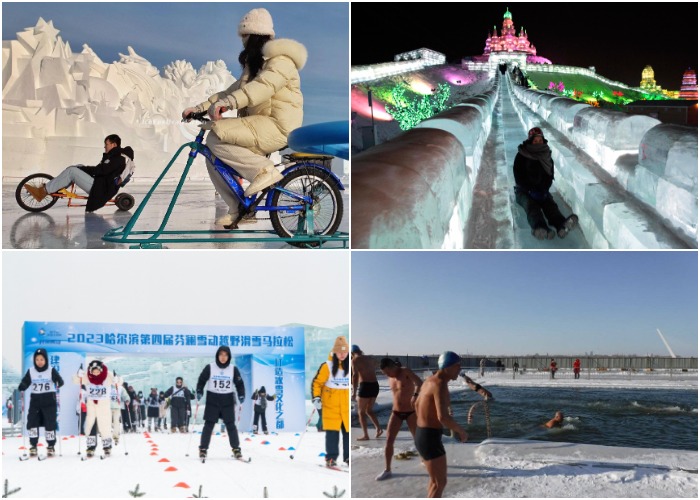 Любителям активного отдыха, спортсменам и даже «моржам» найдется занятие по душе (Харбин, Китай).