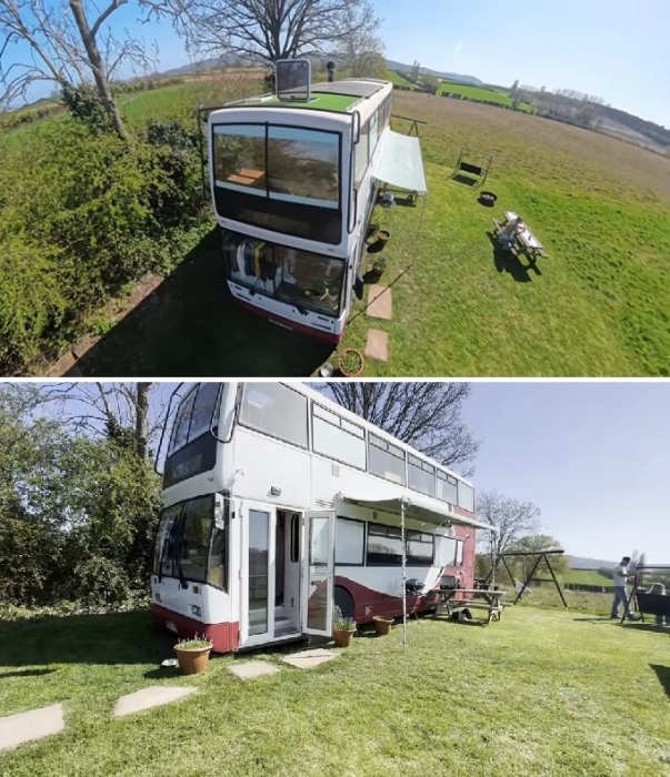 Зона отдыха на свежем воздухе.