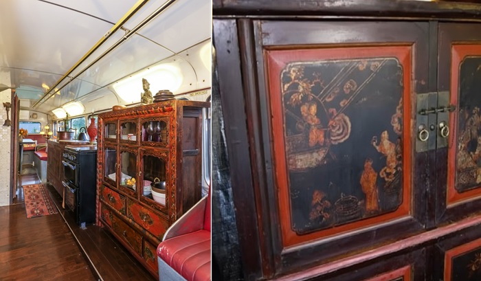 Старинная мебель создает особую атмосферу. Старинная мебель создает особую атмосферу.