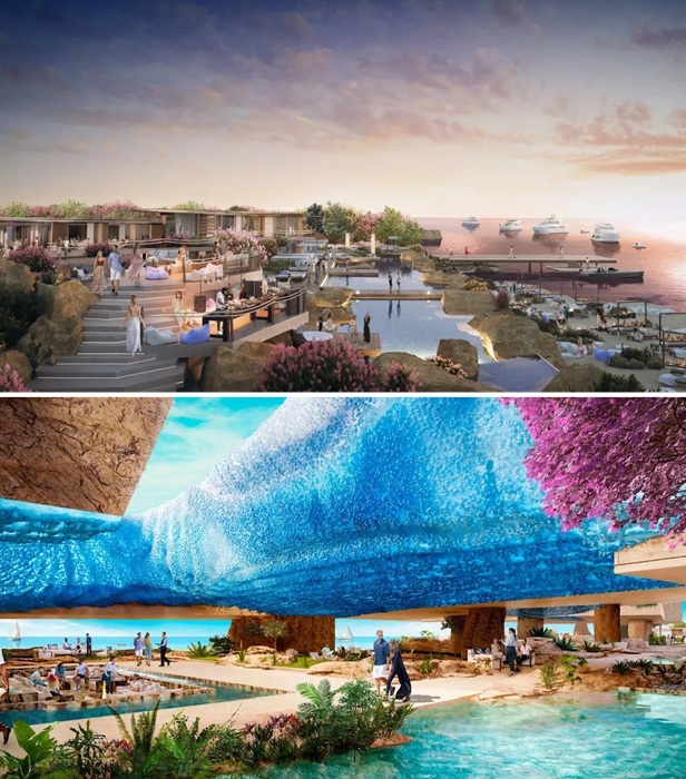 Остров-курорт Sindalah ориентирован на состоятельных постояльцев. Остров-курорт Sindalah ориентирован на состоятельных постояльцев.