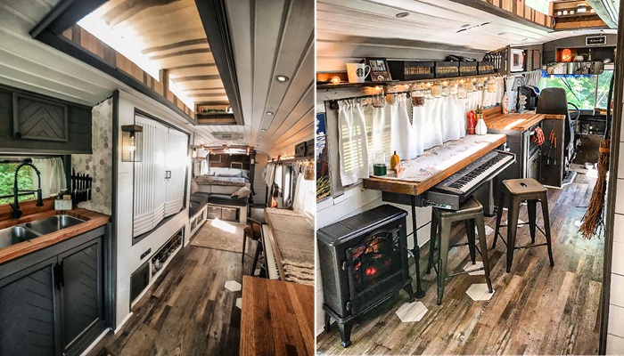 Тщательно продуманная планировка мобильного дома The Roamer.