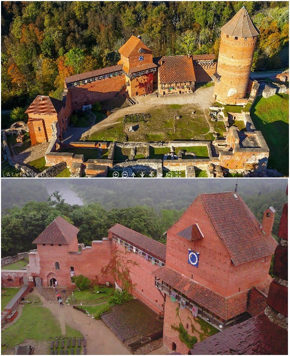 В 1924 году остатки Турайдского замка внесли в Список исторических построек, охраняемых государством, что помогло сохранить и восстановить руины (Сигулда, Латвия).