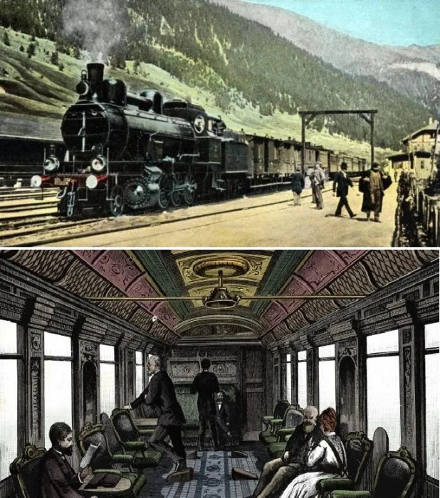 Только к концу 1880-х удалось совершить полноценную поездку по первоначальному маршруту (The Orient Express).
