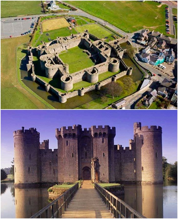 Структура крепостей и замков в разных странах была идентичной и носила сугубо защитный характер.