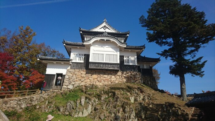 Благодаря стараниям местных жителей замок Биттю-Мацуяма приобрел первоначальный вид и может принимать посетителей (Биттю-Такахаси, Япония). | Фото: funjapan.ru.