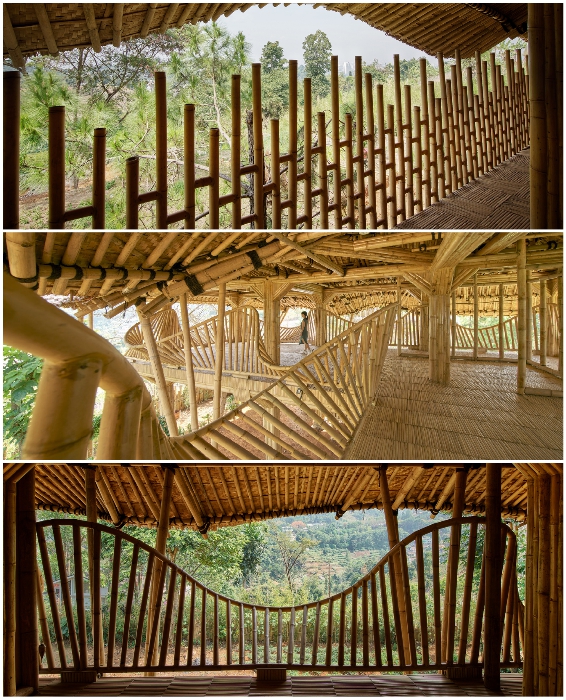 Усадьба из бамбука и пластика обошлась в 2 раза дешевле, чем из традиционных материалов
