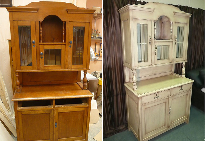 Переделка мебели до и после (99 фото)