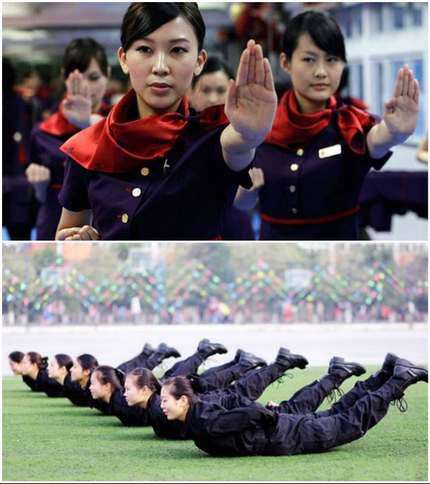 Став студентками, хрупкие девушки очень быстро переходят в разряд бойцов спецназа. | Фото: bodyguards.com.ua.