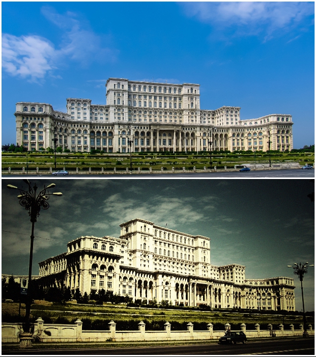 «Дворец Чаушеску» – впечатляющее архитектурное наследие всей Европы (Бухарест, Румыния).