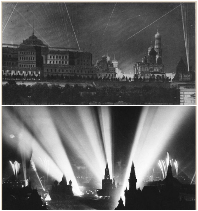 За годы войны Москву бомбили 141 раз, а Кремль всего лишь восемь. | Фото: pressa.tv.