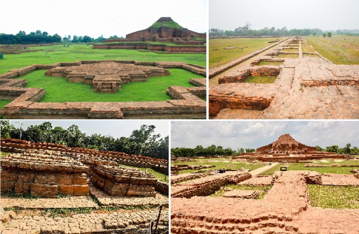 Несмотря на то, то монастырский комплекс лежит в руинах грамотная планировка говорит о недюжинных способностях зодчих и строителей (Somapura Mahavihara, Бангладеш).