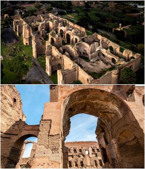 Терма – ода инженерному и архитектурному гению древних римлян (пример древнего банного комплекса на территории Италии).