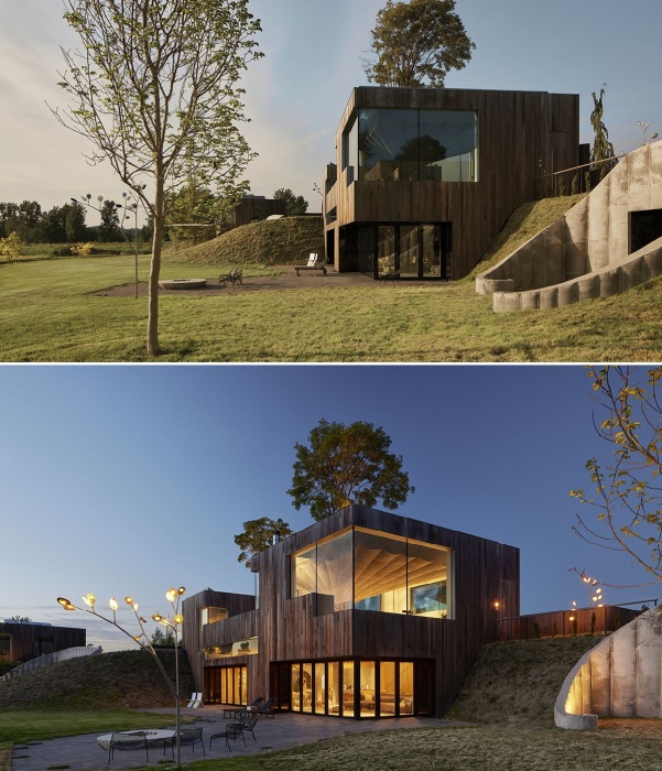 Терраса и зоны отдыха на свежем воздухе («75.9», Канада).