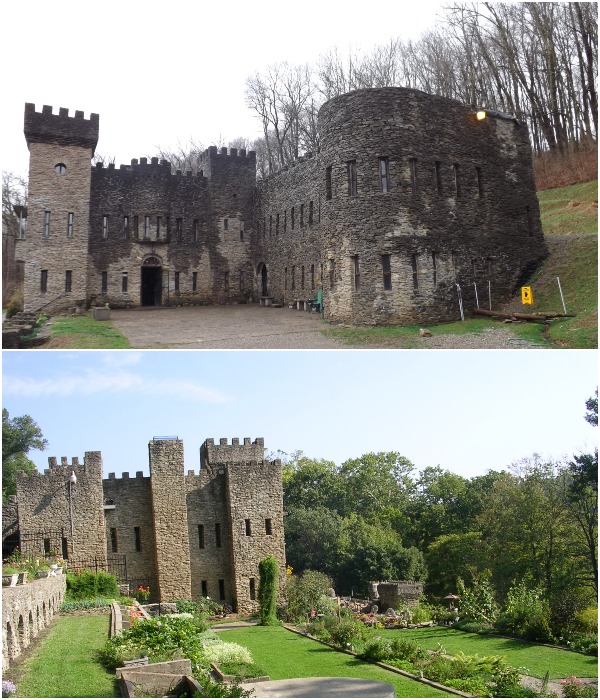 В очертаниях замка Лавленд переплелись немецкий, французский и английский стили замковой архитектуры, при этом были возведены четыре типа башен, присущие разным эпохам (штат Огайо, США).
