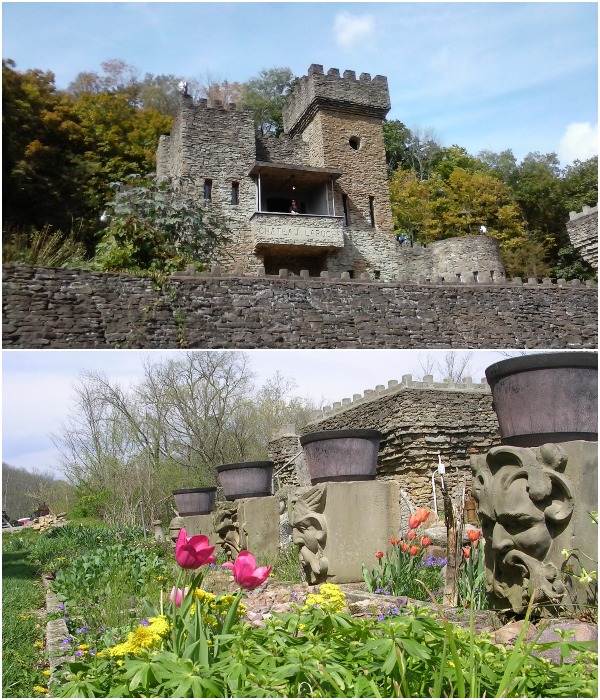 Собирательный образ средневеково замка привлекает туристов, мечтающих окунуться в рыцарскую эпоху, не покидая Соединенных Штатов (Замок Лавленд, штат Огайо).