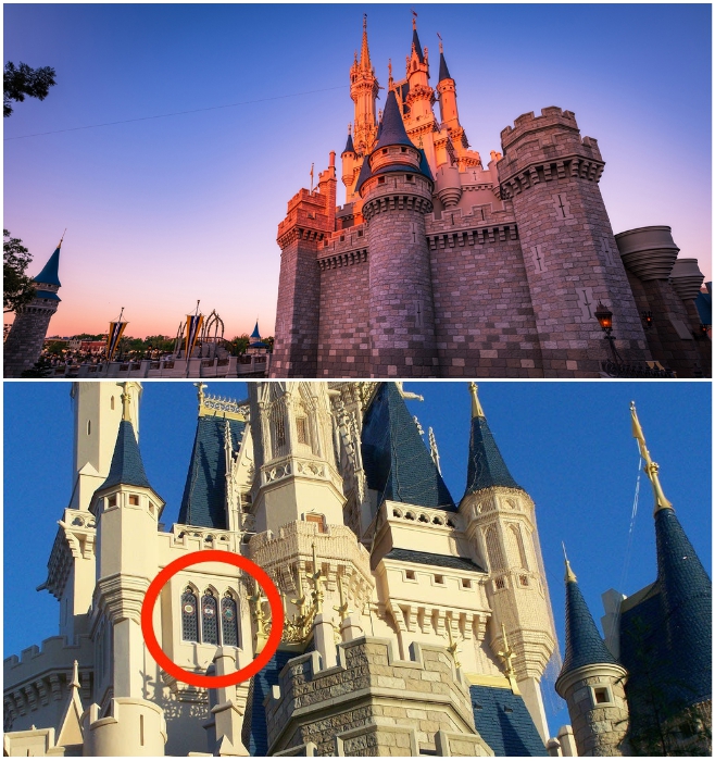 Попасть в апартаменты Золушки могут только избранные счастливчики (Walt Disney World’s Magic Kingdom, Орландо). | Фото: insider.com/ disneytouristblog.com.