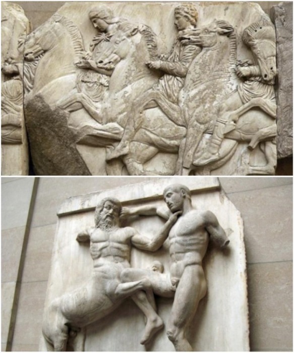 Уцелевшие фрагменты барельефов также находятся в Британском музее. | Фото: yerkramas.org.