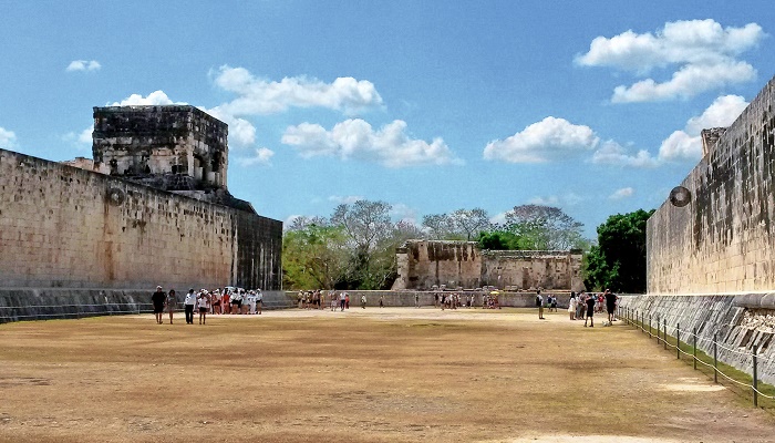 Уэго де Пелота – своеобразный олимпийский стадион древних майя (Мексика). | Фото: valeryshanin.livejournal.com.