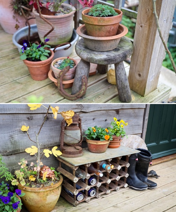 Когда есть возможность, Лара обустраивает террасу. Когда есть возможность, Лара обустраивает террасу.