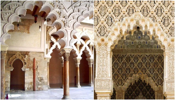 Примеры многослойных арок, ставших ярким элементом исламской архитектуры.