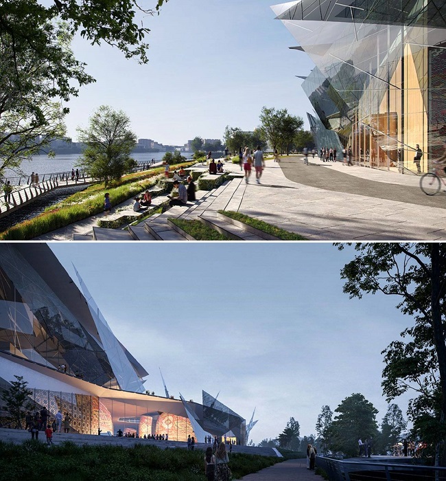 Новое здание Театра Камала станет востребованным центром городской жизни (рендеринг).