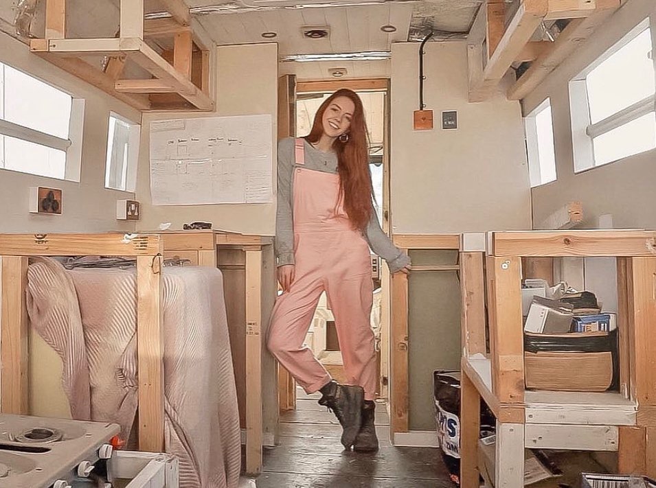 Обустройством внутреннего пространства Джози занималась самостоятельно.