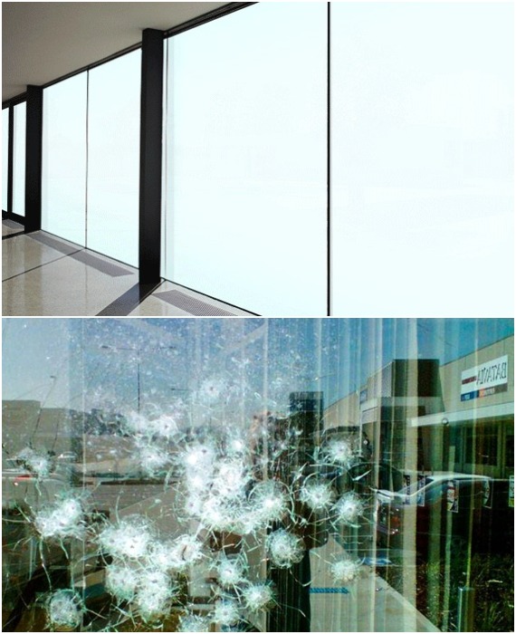 «Умное» стекло может быть пуленепробиваемым, оснащено противопожарными и акустическими системами.