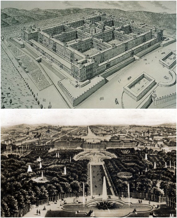 На строительстве грандиозного Версальского дворца и обустройстве парковой зоны было задействовано 36 тыс. человек.