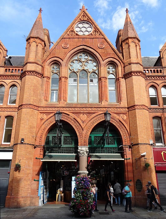 Торговый центр George's Street Arcade является уникальной жемчужиной исторической части Дублина, где сохранилась особенная атмосфера. | Фото: buildingsofireland.ie (Ирландия).