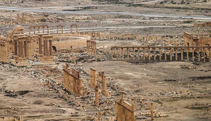 Остатки былой красоты и невероятного процветания древнейшего города на планете (Пальмира, Сирия). | Фото: smarthistory.org.