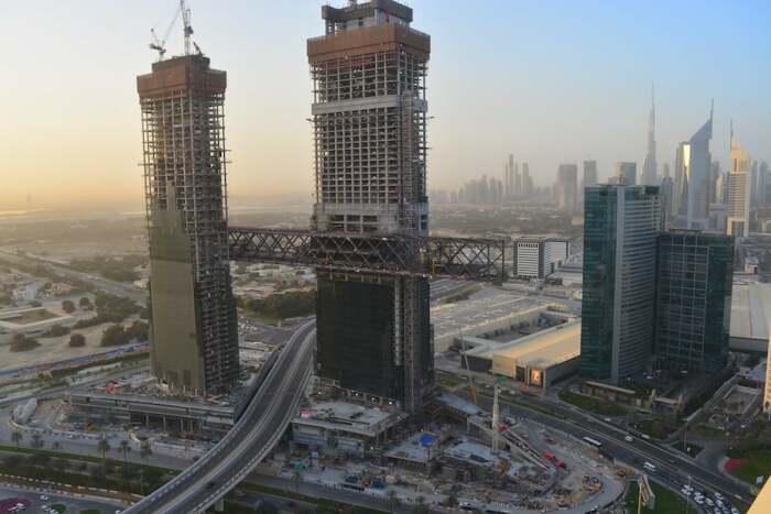 На строительство комплекса One Za'abeel, которое велось с 2016 по 2023 гг., было потрачено более 1 миллиарда долларов (Дубай, ОАЭ). | Фото: timeoutdubai.com.