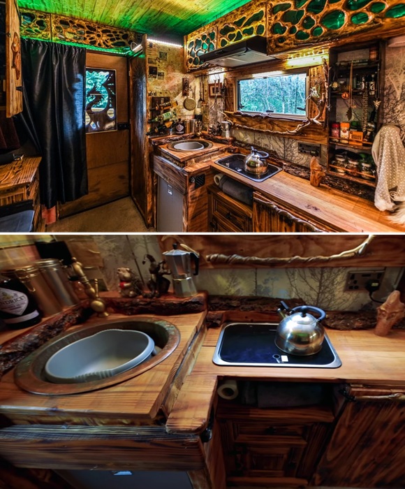 Колоритный кухонный уголок. Колоритный кухонный уголок.