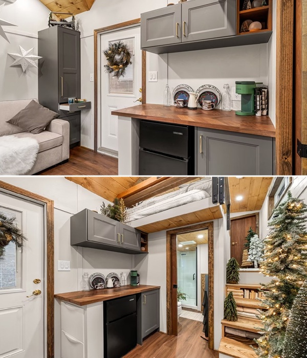 Кухонный уголок в стандартной комплектации модели The Spruce.