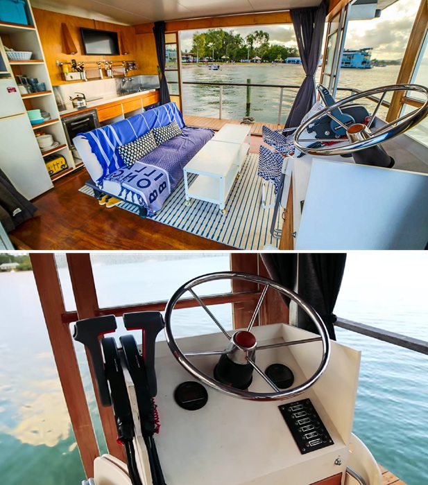 Система управления самоходным домом находится прямо в гостиной.