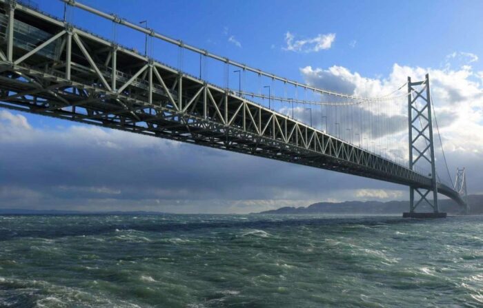 Мост Акаси-Кайкё – архитектурная мечта, воплощенная в жизнь (Akashi Kaikyo Bridge, Япония). | Фото: zekkeijapan.com.