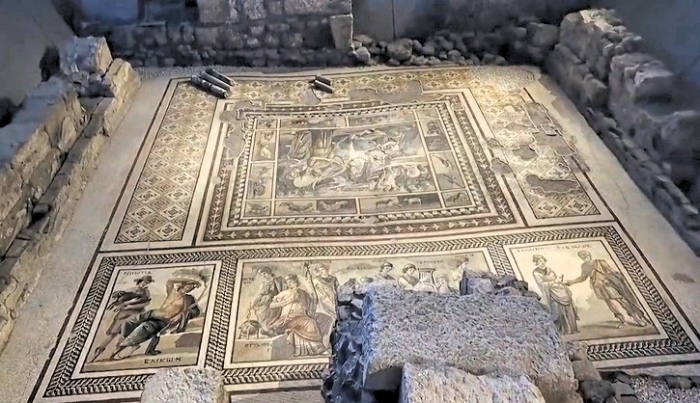 Впечатляющая мозаика, которой более 2,3 тыс. лет (The Museum Hotel Antakya, Турция). | Фото: world-archaeology.com.