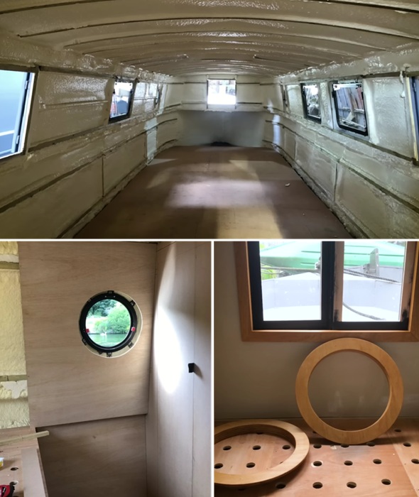 Мастер на все руки оборудованием жилища занимался самостоятельно.