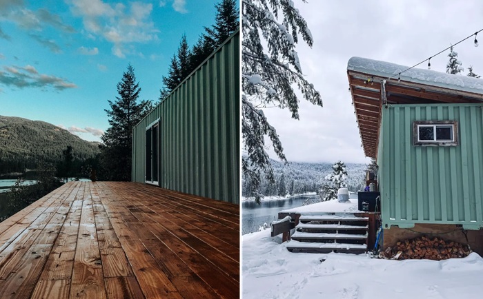 Зона отдыха на свежем воздухе.