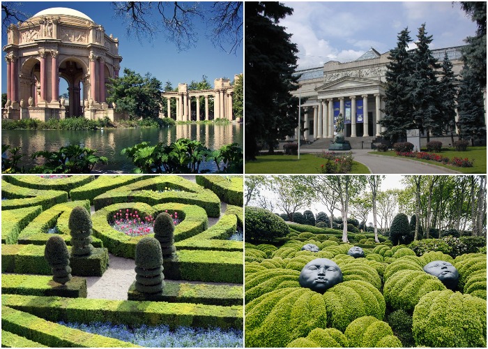 Проекты архитектуры изящных искусств всегда сопровождали фантастической красоты ландшафтные сады и дизайнерские парковые зоны.