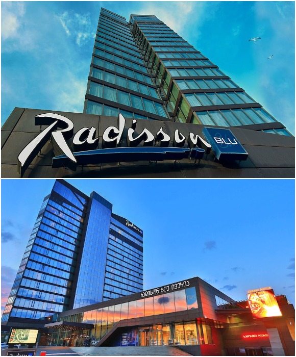 За 5 лет трущобный объект превратился в 5-звездочный отельный комплекс Radisson Blu Iveria Hotel Tbilisi (Грузия).