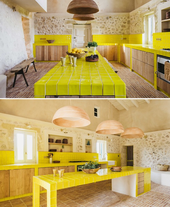 Кухня является самой яркой комнатой в San José Villa.