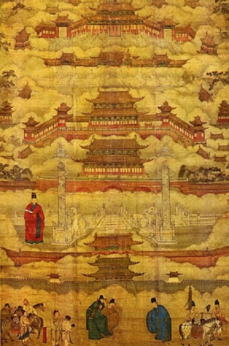Так Пурпурный запретный город изображали во времена правления династии Мин (Пекин, Китай). | Фото: commons.wikimedia.org.