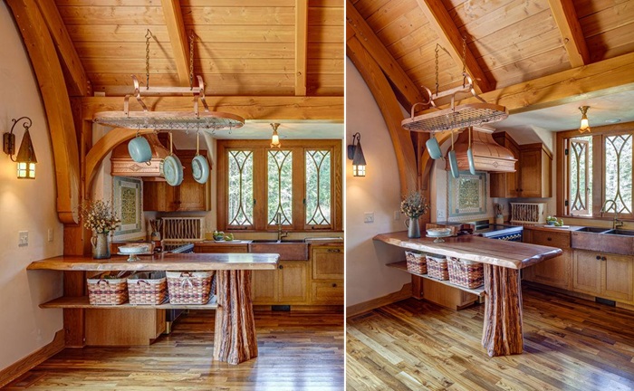 Благоустроенная кухня.