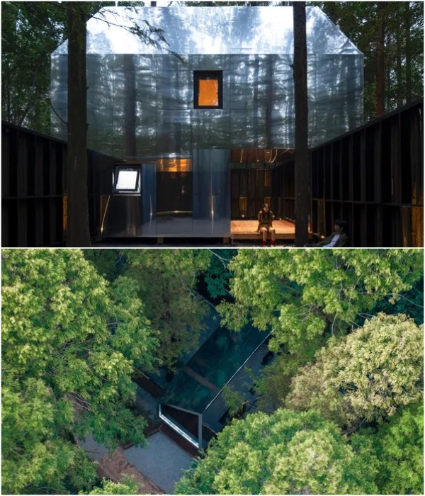 Самый большой домик эко-лагеря. Самый большой домик эко-лагеря.