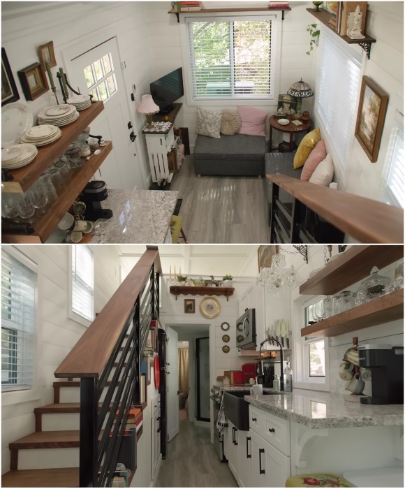 Открытая планировка.