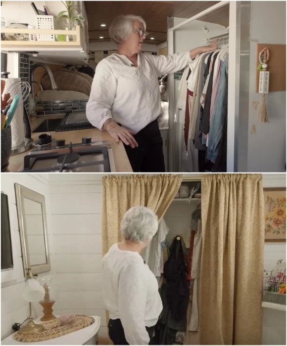 Встроенные шкафы.