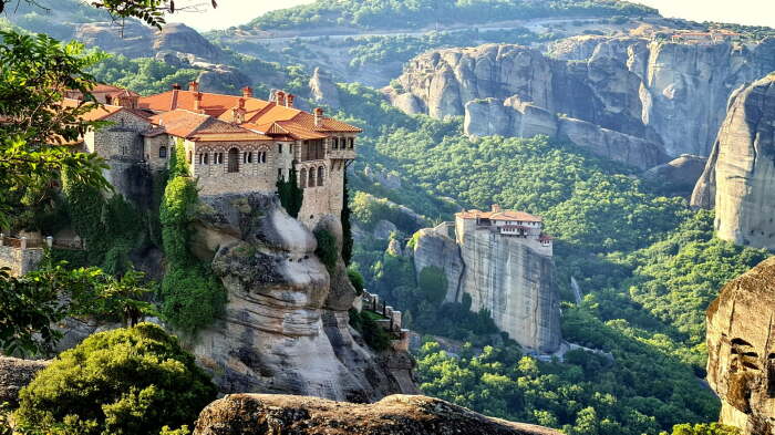 С 1988 года православные монастыри занесены в Список объектов Всемирного наследия ЮНЕСКО (Фессалия, Греция). | Фото: alexio-marziano.livejournal.com.